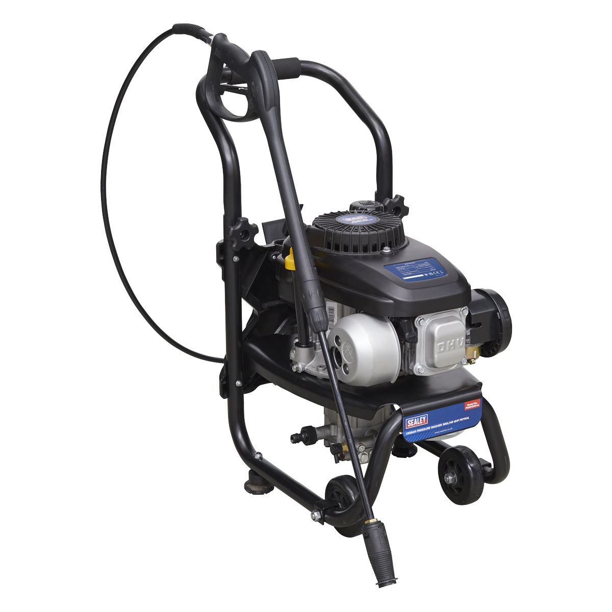 Pressure Washer 150bar 576L/hr 4hp - Petrol PWM1300 - BostonPlates Autocare Centre