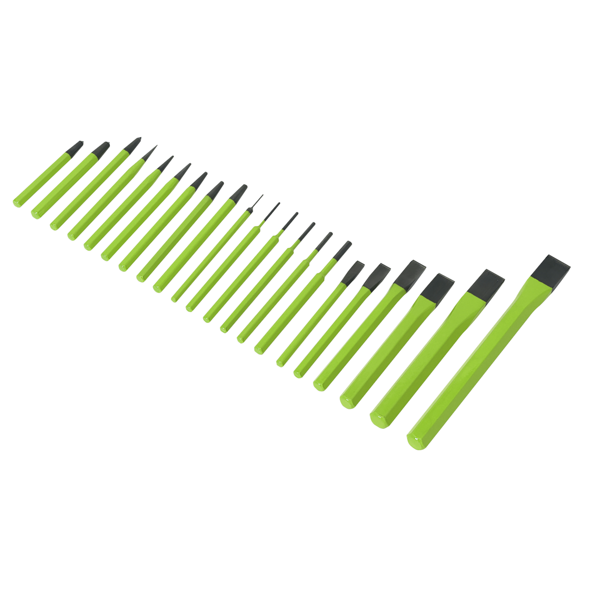 Siegen Punch & Chisel Set 21pc S0805 - BostonPlates Autocare Centre