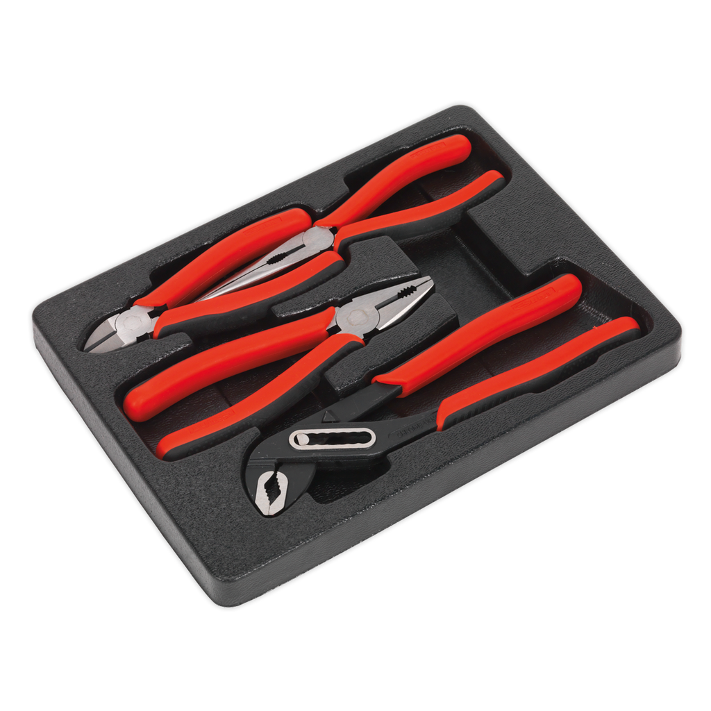 Sealey Premier Pliers Set 4pc AK8579 - BostonPlates Autocare Centre