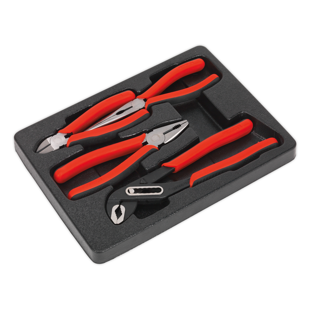 Sealey Premier Pliers Set 4pc AK8579 - BostonPlates Autocare Centre