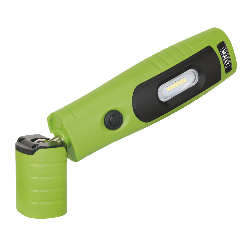 Sealey Rechargeable 360° Inspection Light 4W & 3W SMD LED - Green LED3602G - BostonPlates Autocare Centre
