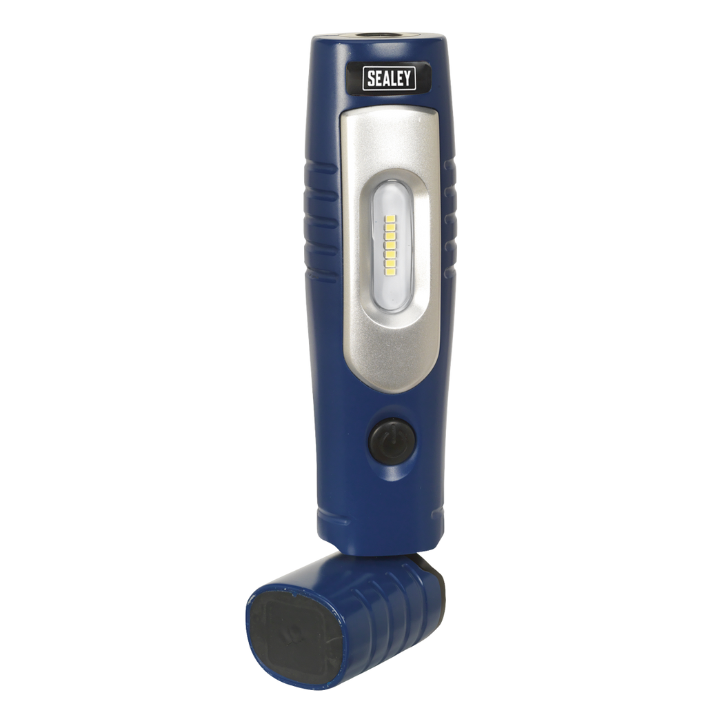 Sealey Rechargeable 360° Inspection Light 4W & 3W SMD LED - Blue LED3602B - BostonPlates Autocare Centre