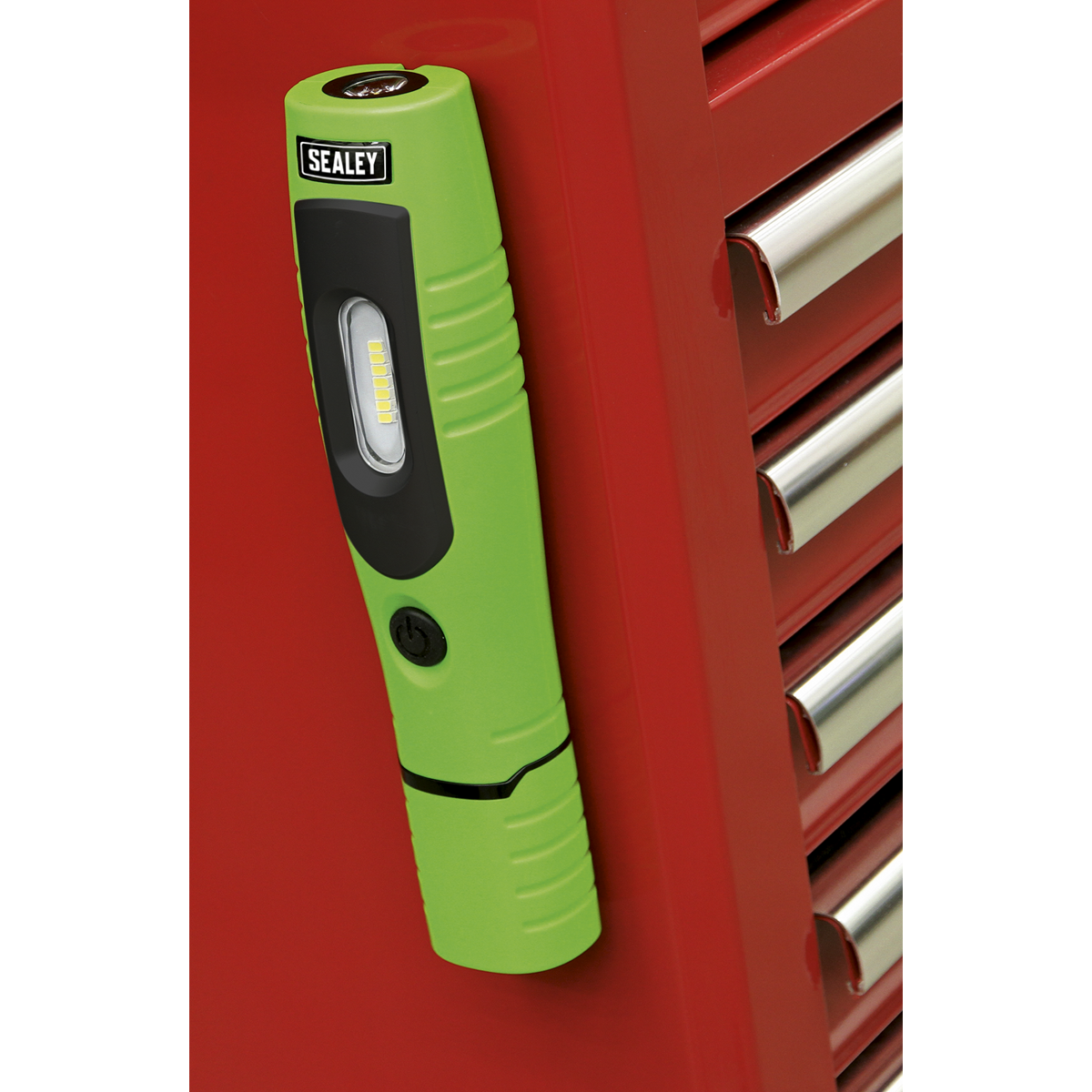 Sealey Rechargeable 360° Inspection Light 4W & 3W SMD LED - Green LED3602G - BostonPlates Autocare Centre