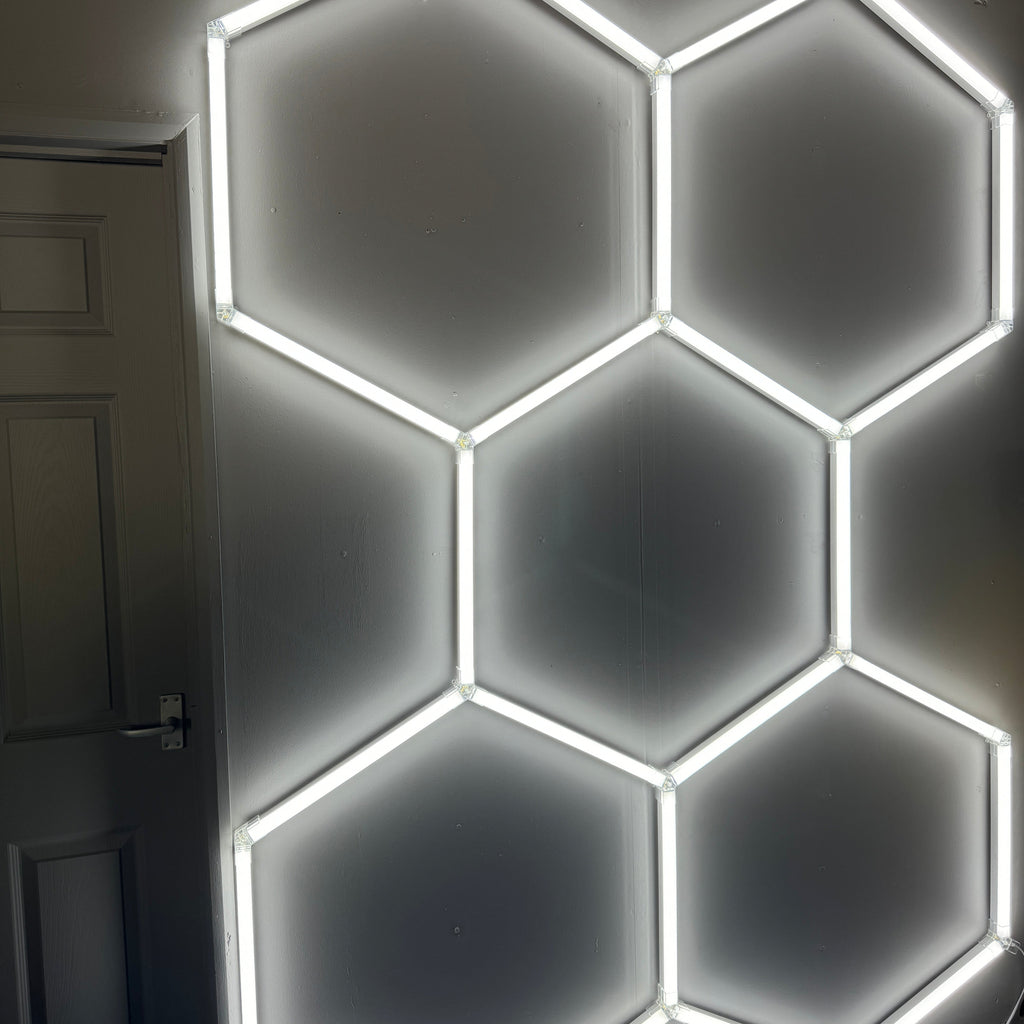 HEXAGON LED LIGHT (1 HEX TO 14 HEX SET UPS) - BostonPlates Autocare Centre