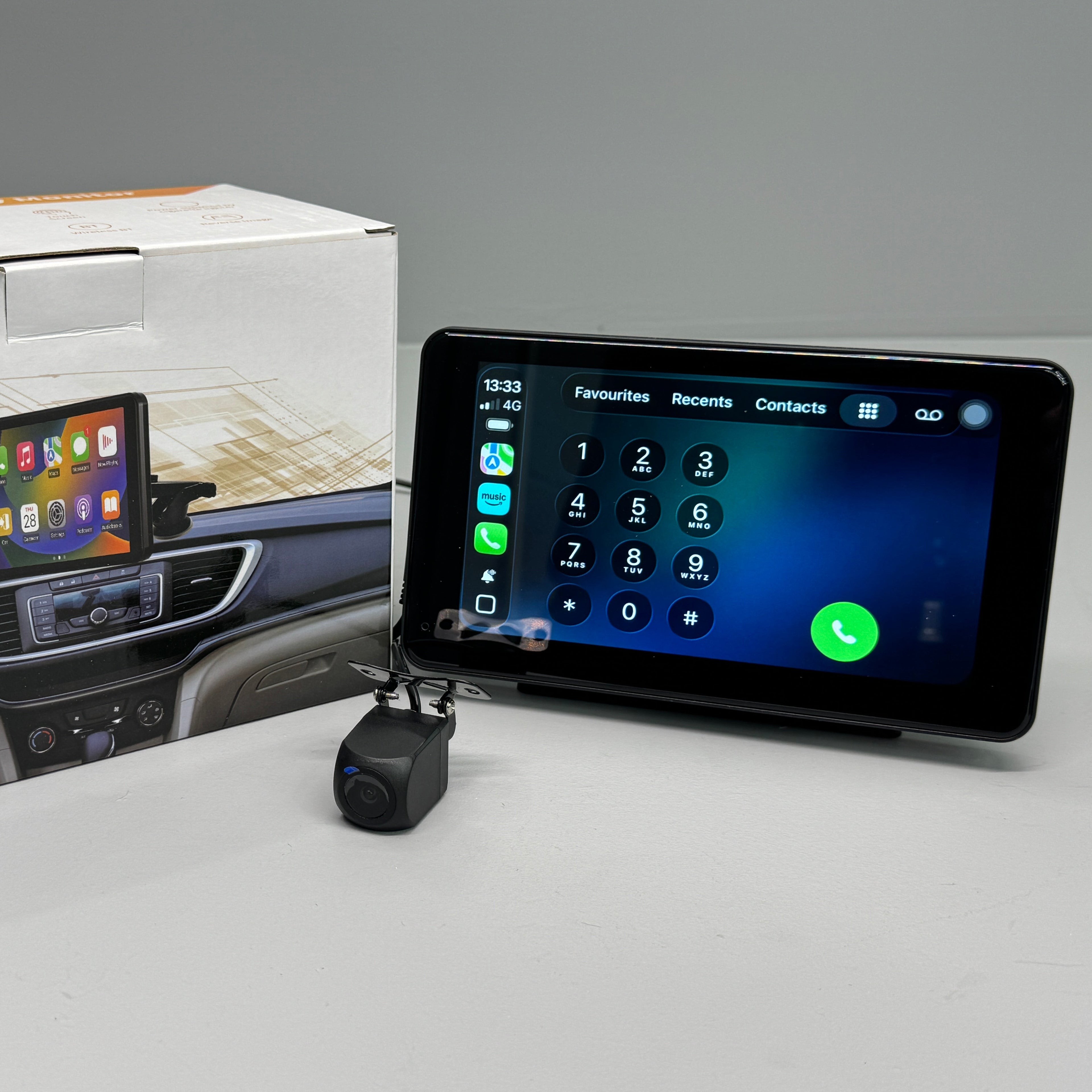 Wingman 7 Apple CarPlay Android Auto 7 Inch Touch Screen with Camera - BostonPlates Autocare Centre