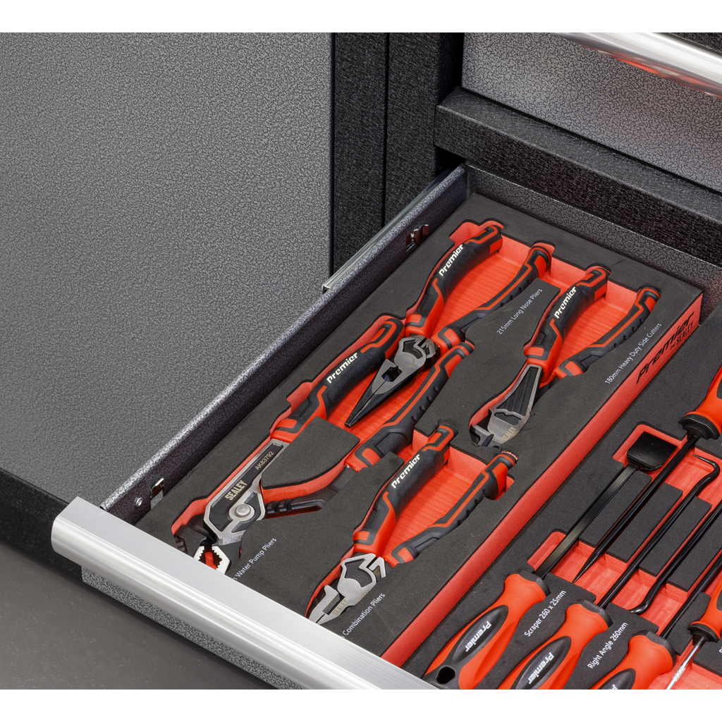 Sealey Premier Pliers Set with Tool Tray 4pc TBT56 - BostonPlates Autocare Centre
