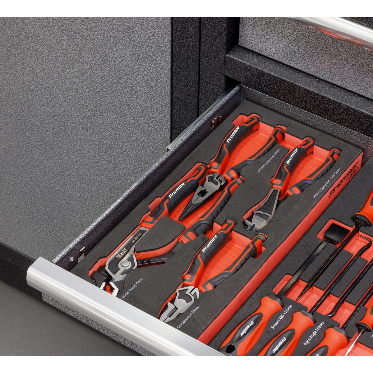Sealey Premier Pliers Set with Tool Tray 4pc TBT56 image 3