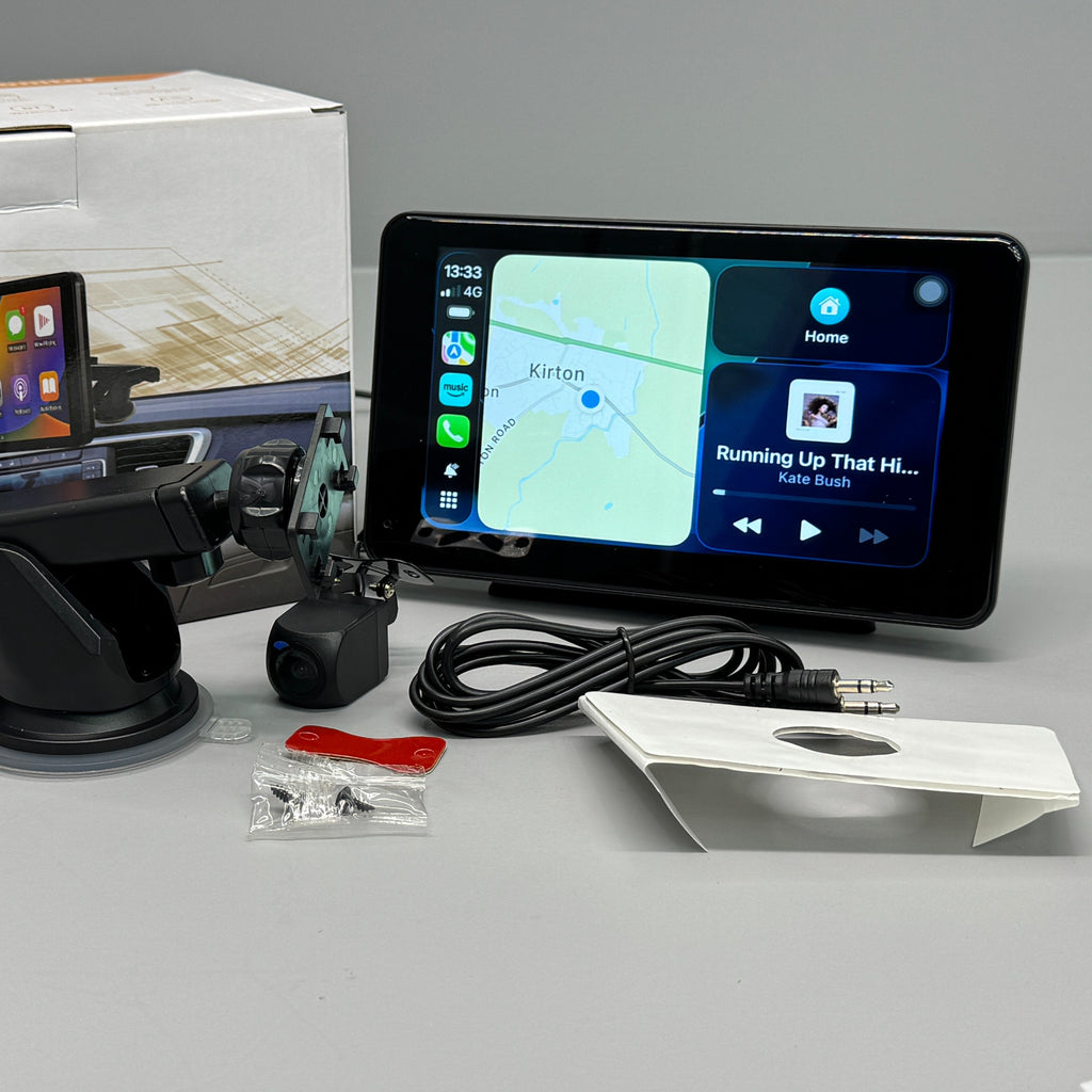 Wingman 7 Apple CarPlay Android Auto 7 Inch Touch Screen with Camera - BostonPlates Autocare Centre