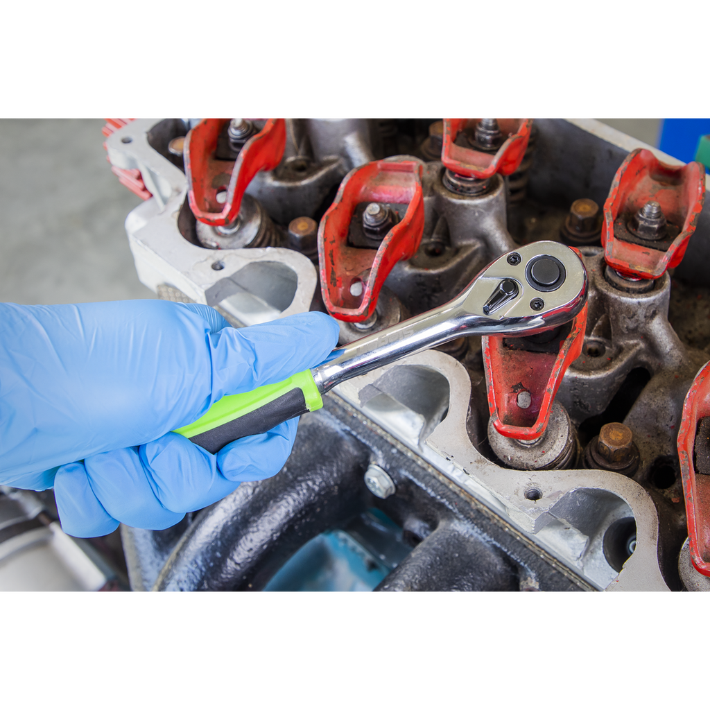 Siegen Ratchet Wrench Set with Flip Reverse 3/8"Sq Drive 5pc S01230 - BostonPlates Autocare Centre