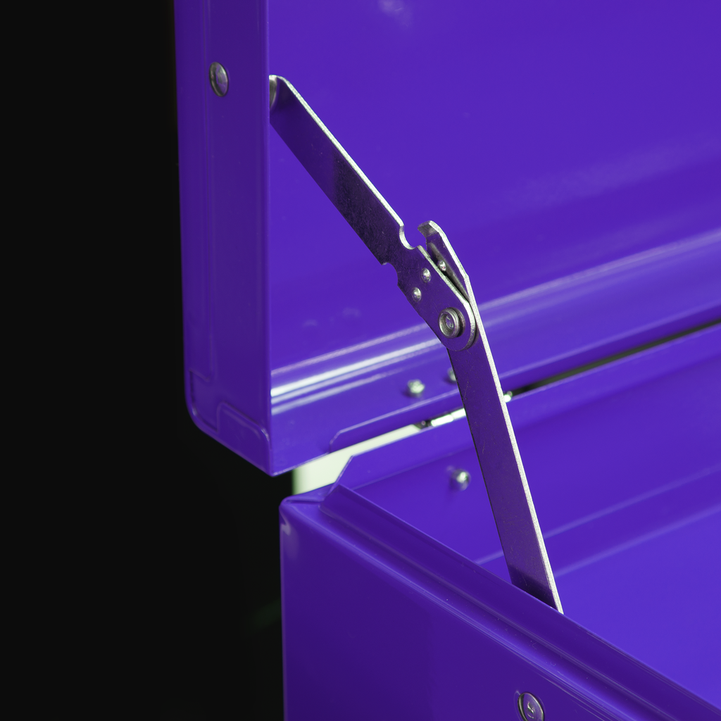 American PRO® Topchest, Mid-Box & Rollcab 9 Drawer - Purple AP2200BBCPSTACK - BostonPlates Autocare Centre