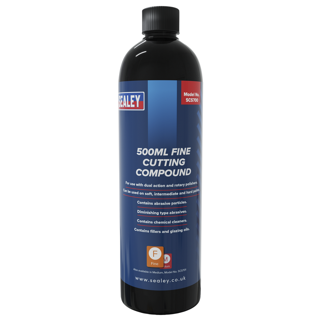 Sealey Fine Cutting Compound 500ml SCS700 - BostonPlates Autocare Centre