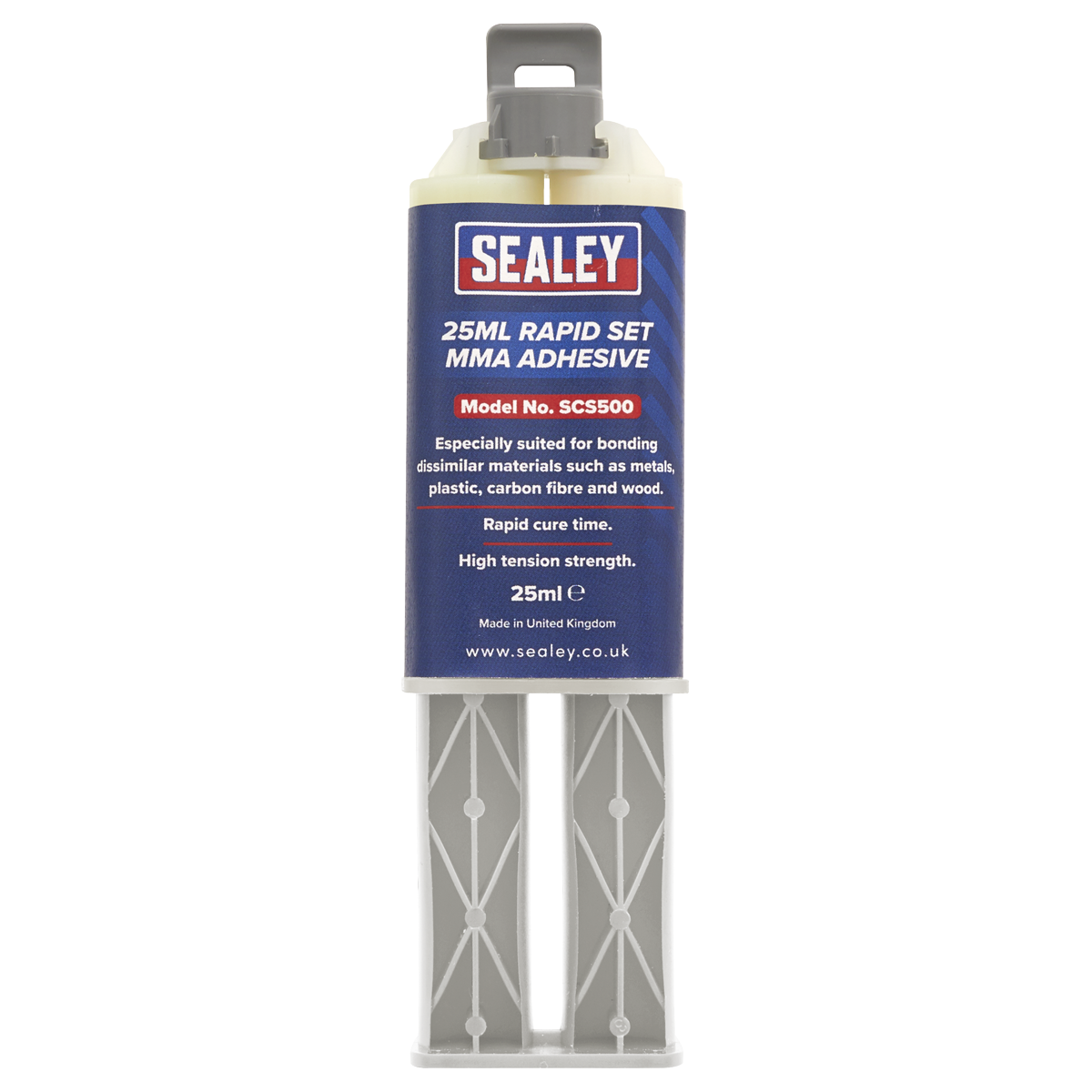 2 x Sealey Rapid Set MMA Adhesive 25ml SCS500 - BostonPlates Autocare Centre