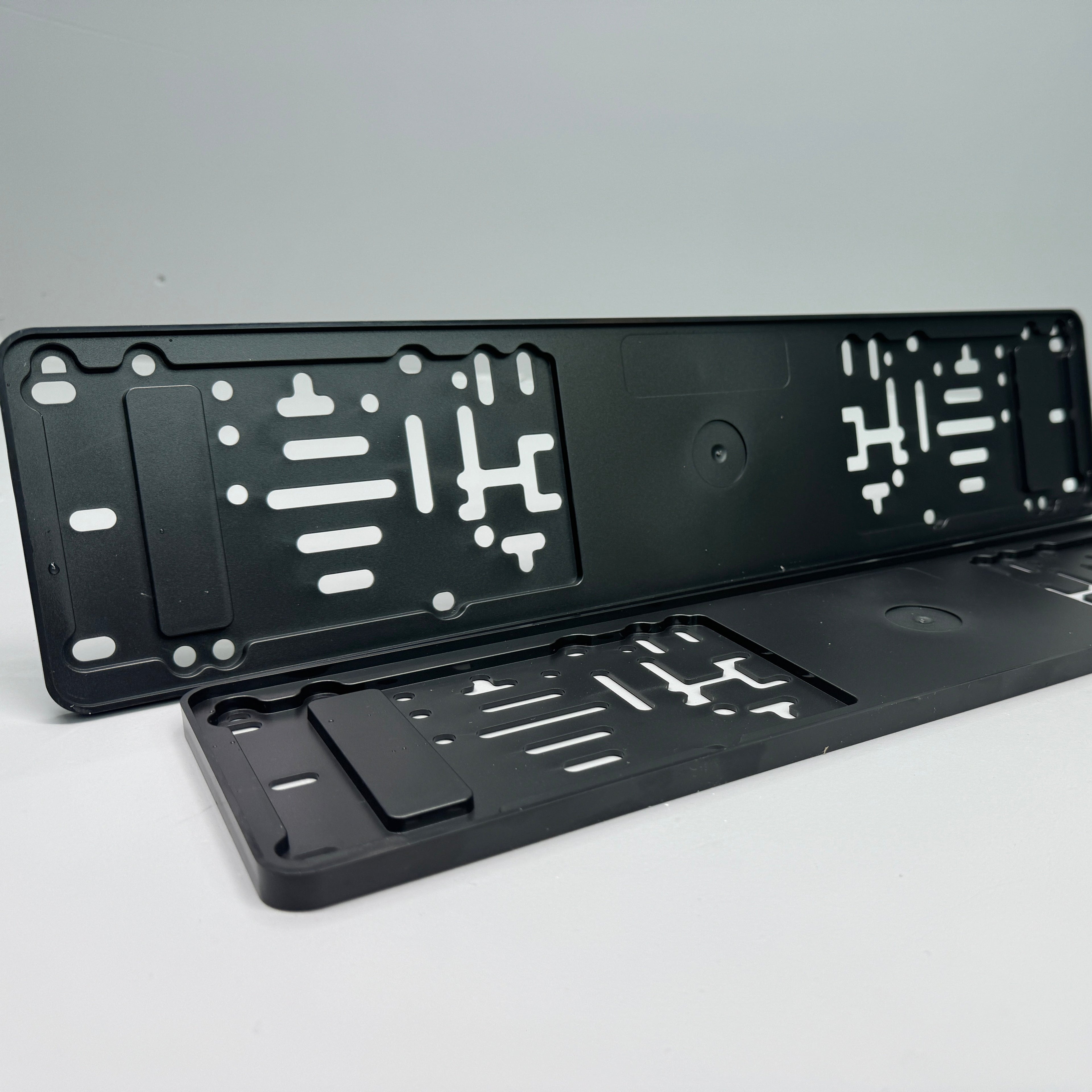 2 x Slim Number Plate Holder/Mount/Frame/Surround-STANDARD OBLONG PLATE image 2