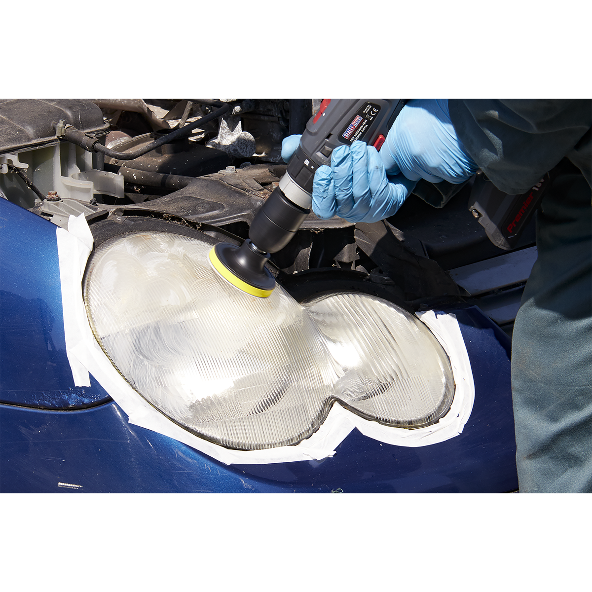 Sealey Headlight Restoration Kit HRK01 - BostonPlates Autocare Centre