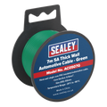 Sealey 5A Thick Wall Automotive Cable 7m - Green AC0507G