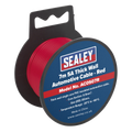 Sealey 5A Thick Wall Automotive Cable 7m - Red AC0507R