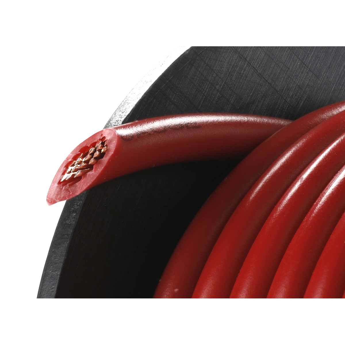 Sealey 27A Thick Wall Automotive Cable 2.5m - Red AC2725R
