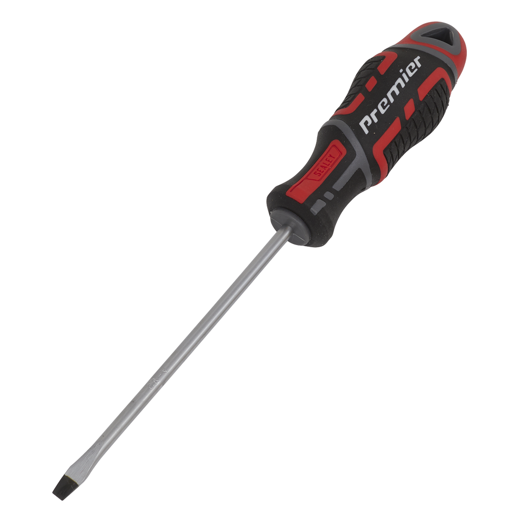 Sealey Premier GripMAX® Slotted Screwdriver 4 x 100mm AK4352 - BostonPlates Autocare Centre