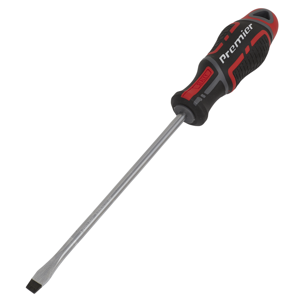 Sealey Premier GripMAX® Slotted Screwdriver 6 x 150mm AK4355 - BostonPlates Autocare Centre