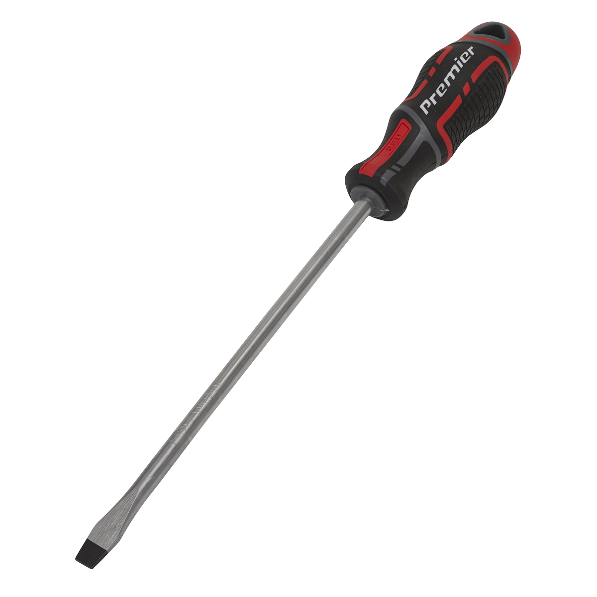 Sealey Premier GripMAX® Slotted Screwdriver 8 x 200mm AK4357 - BostonPlates Autocare Centre