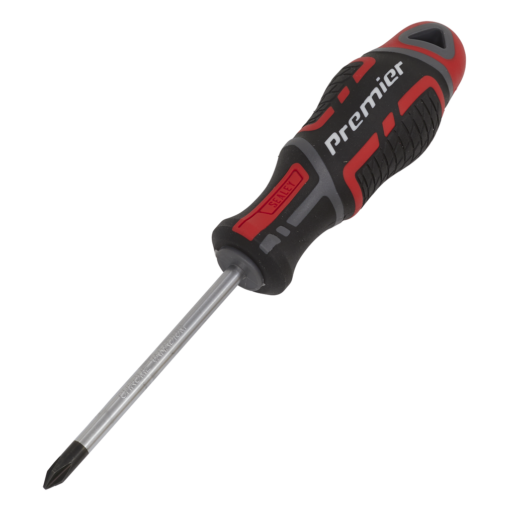 Sealey Premier GripMAX® Phillips Screwdriver #1 x 75mm AK4360 - BostonPlates Autocare Centre