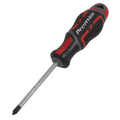Sealey Premier GripMAX® Pozi Screwdriver #1 x 75mm AK4365 - BostonPlates Autocare Centre