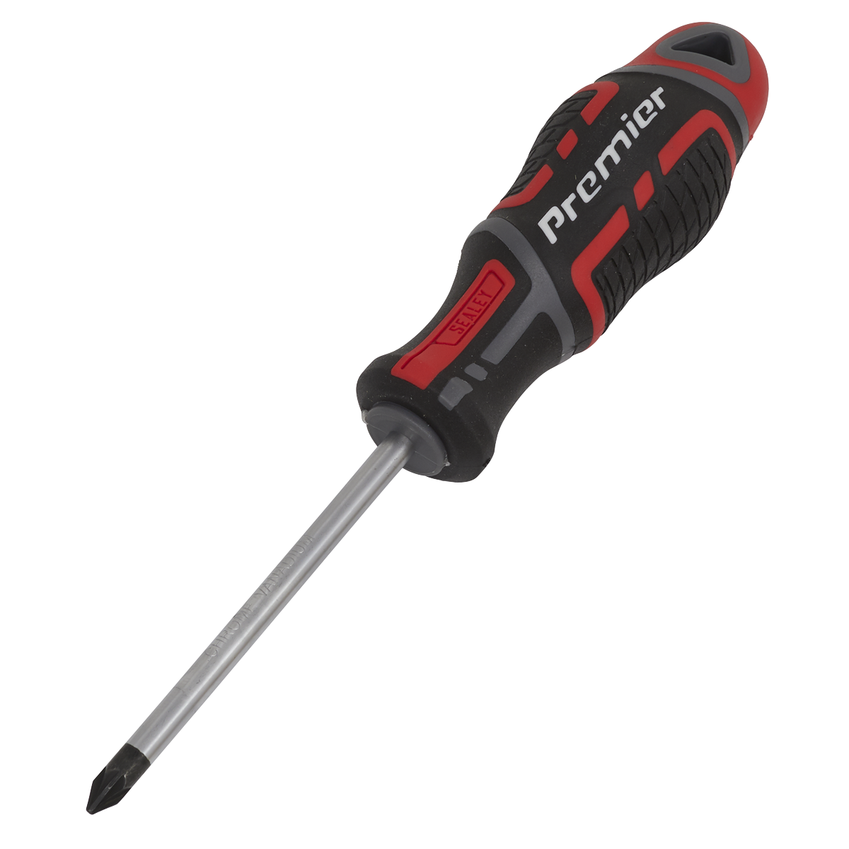 Sealey Premier GripMAX® Pozi Screwdriver #1 x 75mm AK4365 - BostonPlates Autocare Centre