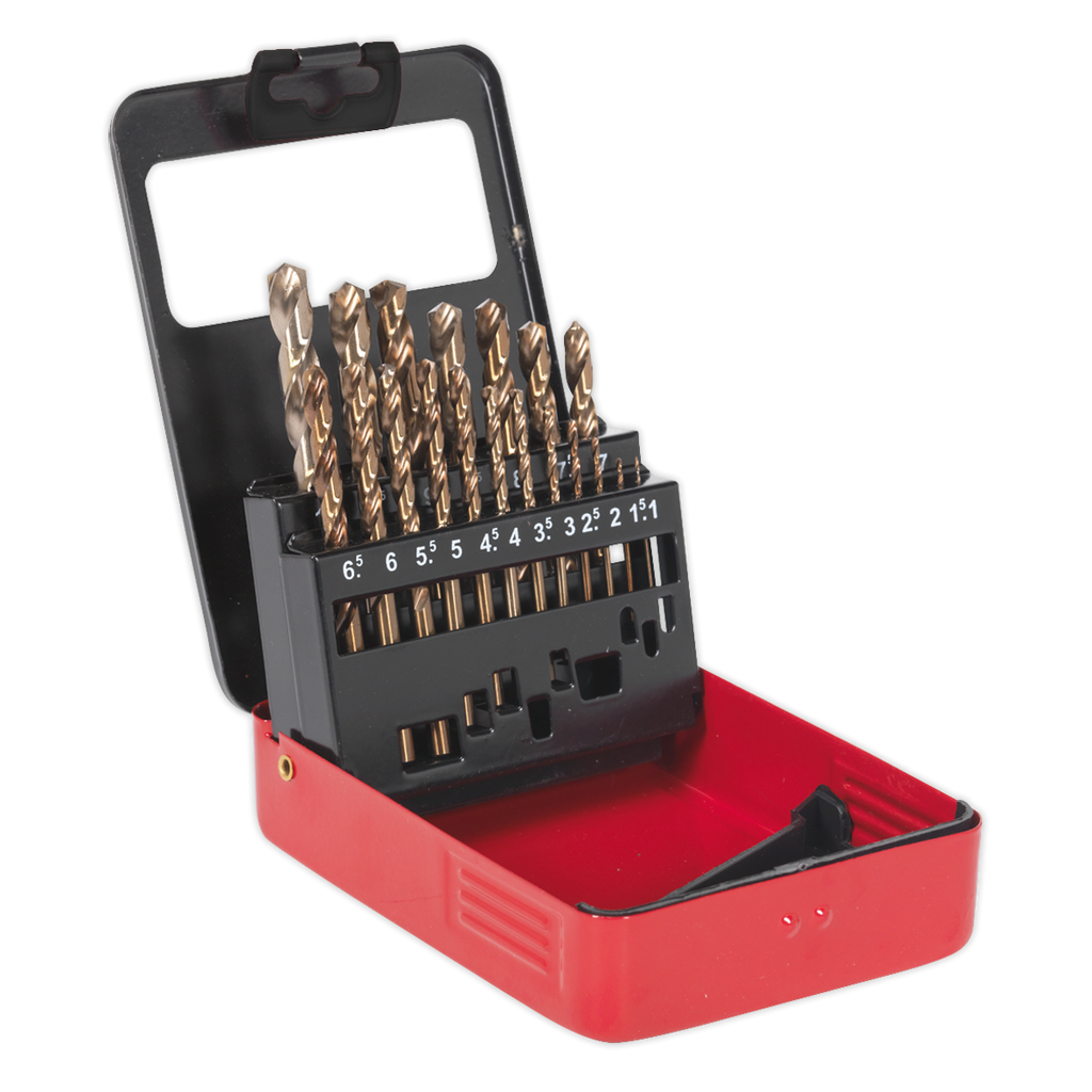 Sealey HSS Cobalt Fully Ground Drill Bit Set 19pc AK4701 (Copy)
