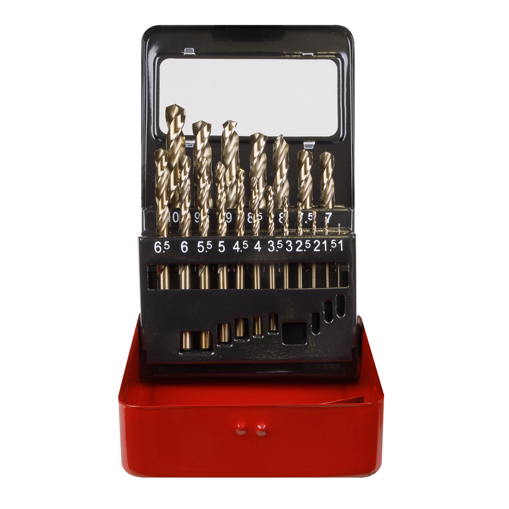 Sealey HSS Cobalt Fully Ground Drill Bit Set 19pc AK4701 (Copy)