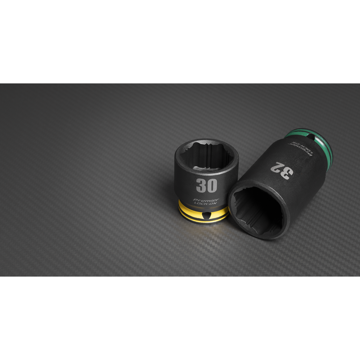 Lock-On™ Standard & Deep Impact Socket Set 34pc 1/2"Sq Drive 6pt Metric AK5636M (Copy)