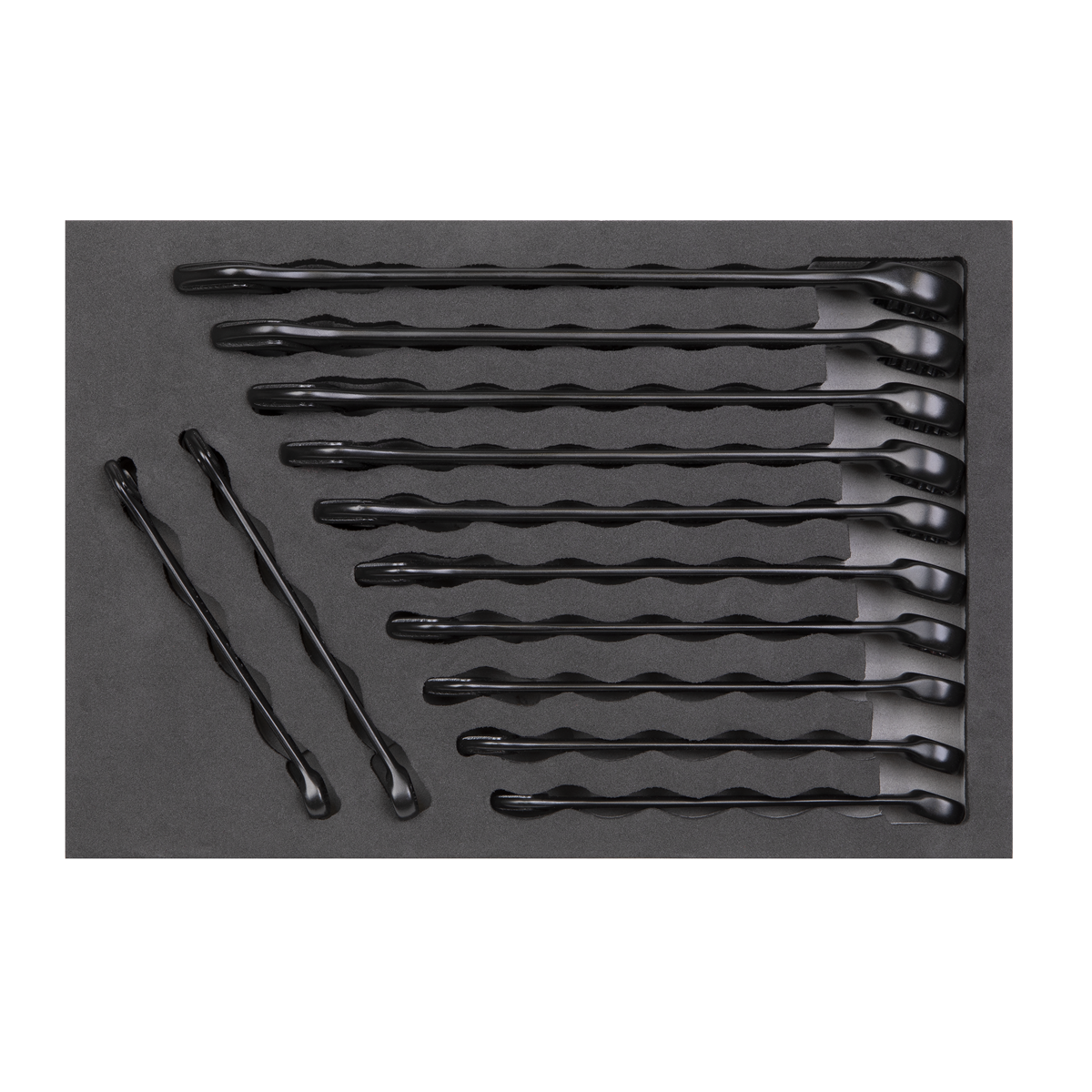 Sealey Premier Black Combination Spanner Set 12pc AK63263B