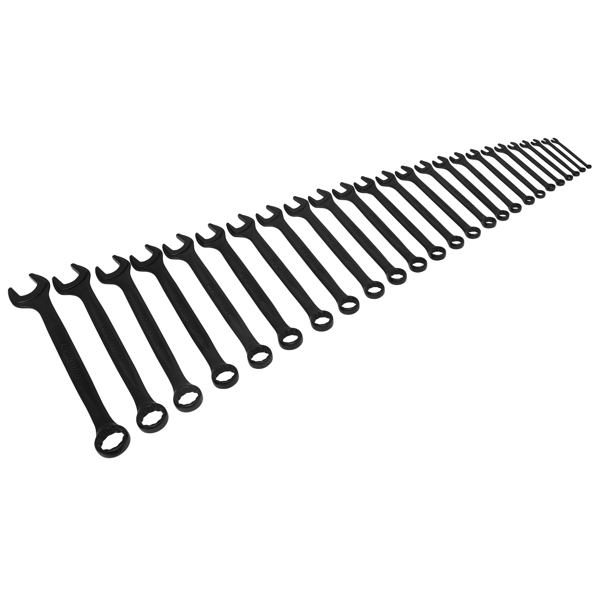 Sealey Premier Black Combination Spanner Set 25pc AK63264B