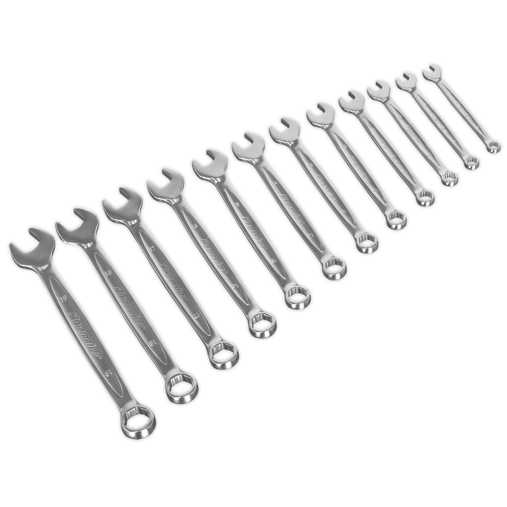 Sealey Premier Lock-On™ Combination Spanner Set 12pc AK63921
