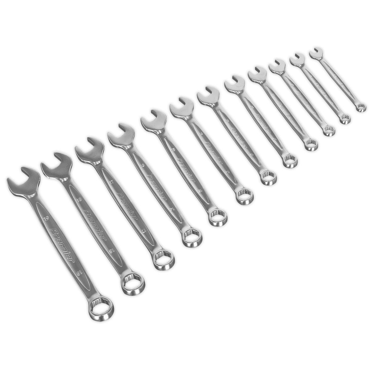 Sealey Premier Lock-On™ Combination Spanner Set 12pc AK63921