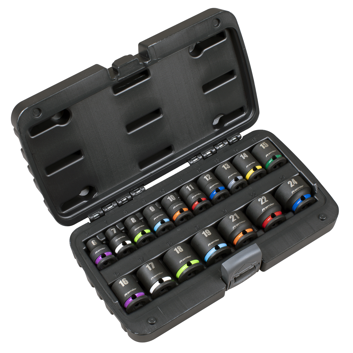 Sealey Premier Impact Socket Set 3/8"Sq Drive 17pc AK68218