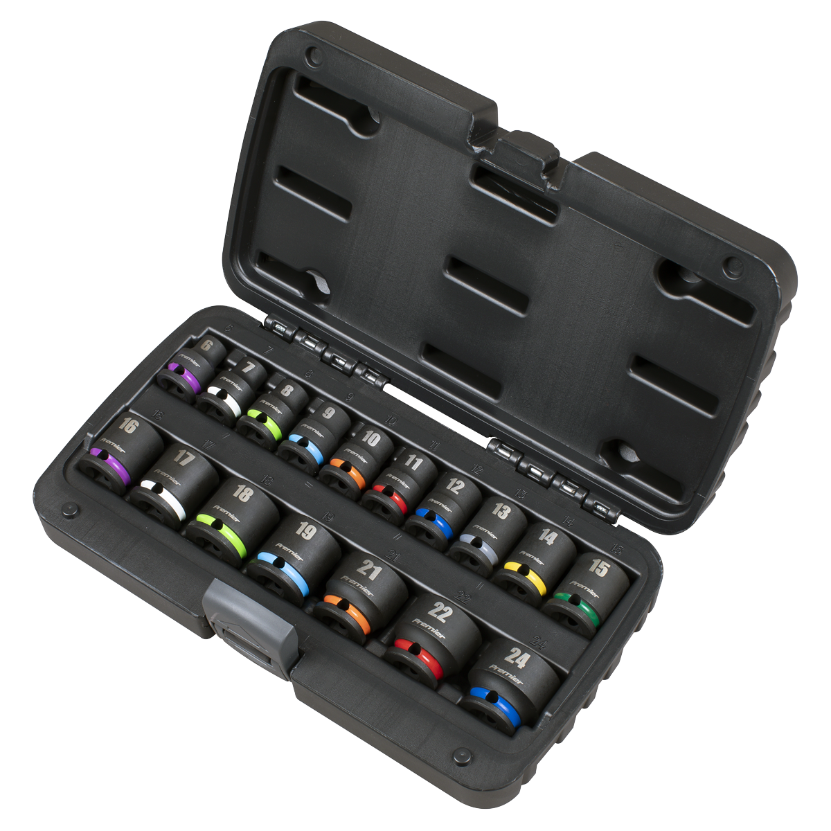 Sealey Premier Impact Socket Set 3/8"Sq Drive 17pc AK68218