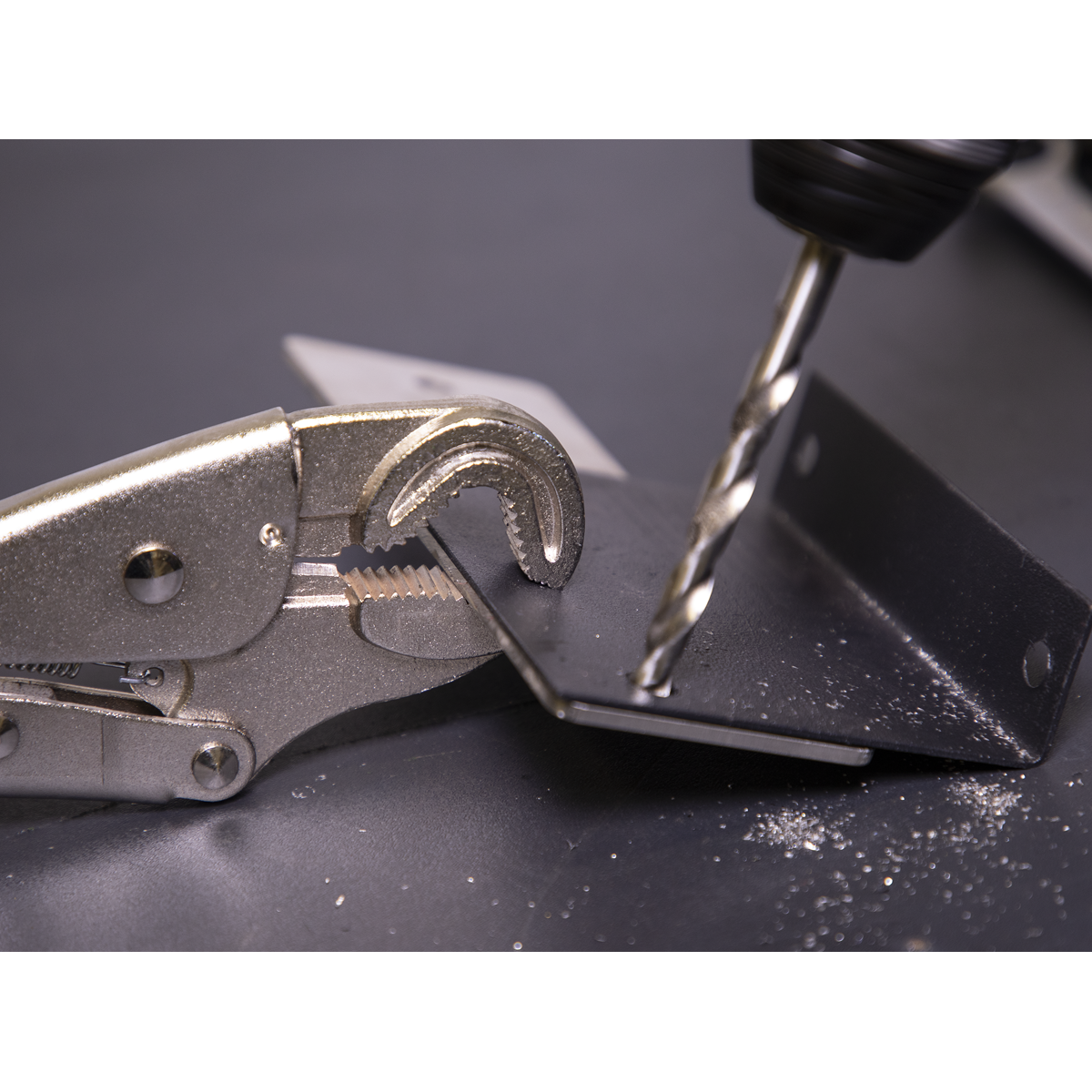 Sealey Premier Locking Pliers Round Jaws 195mm AK6871