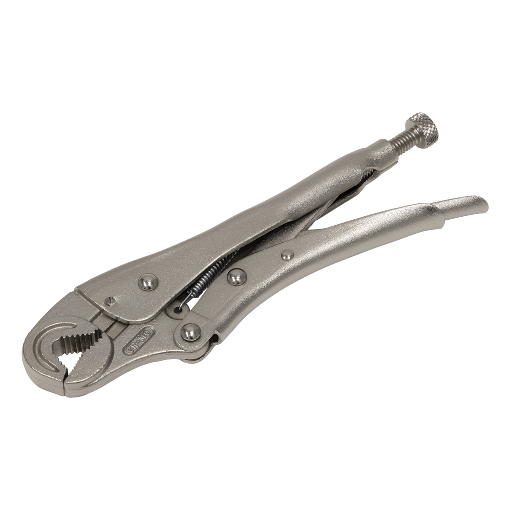 Sealey Premier Locking Pliers Round Jaws 195mm AK6871