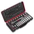 Sealey Premier Platinum Socket Set 3/8"Sq Drive 32pc AK7922 - BostonPlates Autocare Centre