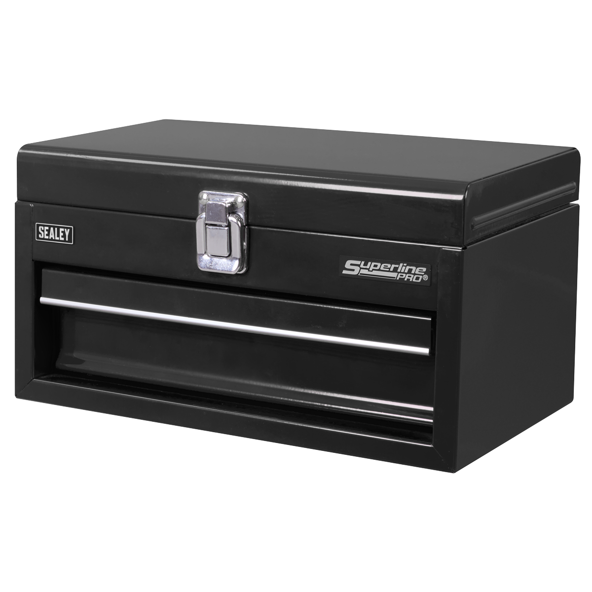 Sealey Superline Pro® Mini Toolbox with Drawer - Black APMTB2