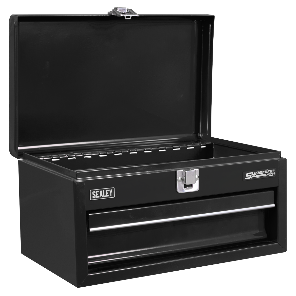 Sealey Superline Pro® Mini Toolbox with Drawer - Black APMTB2