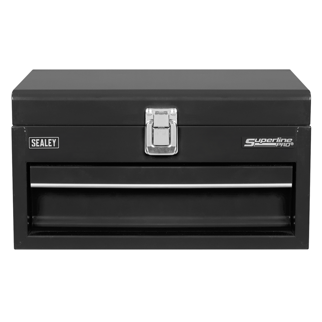 Sealey Superline Pro® Mini Toolbox with Drawer - Black APMTB2