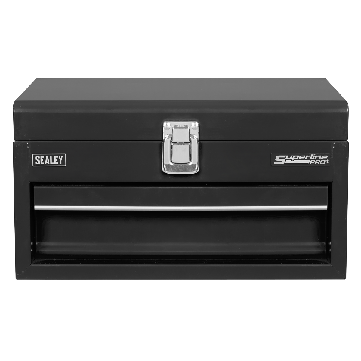 Sealey Superline Pro® Mini Toolbox with Drawer - Black APMTB2
