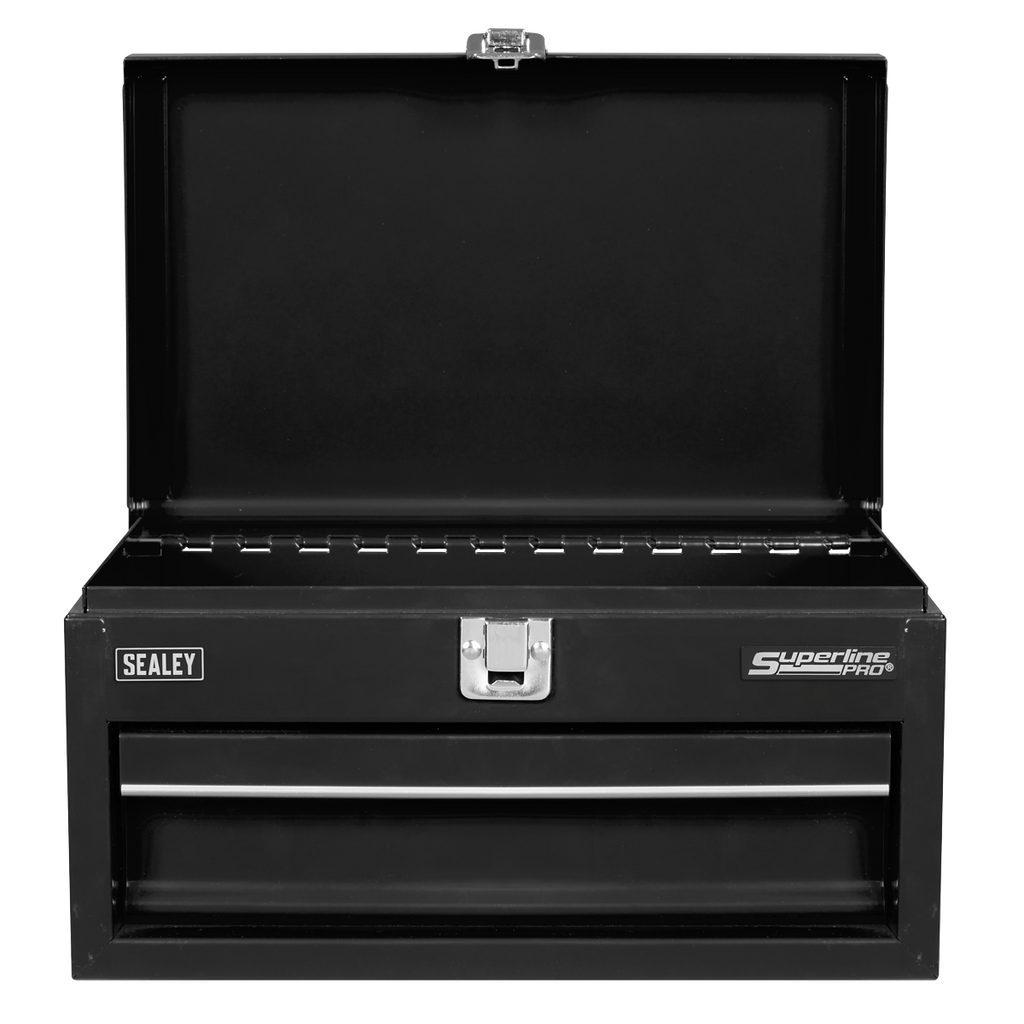 Sealey Superline Pro® Mini Toolbox with Drawer - Black APMTB2