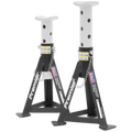 Sealey Premier Axle Stands (Pair) 3 Tonne Capacity per Stand - White AS3