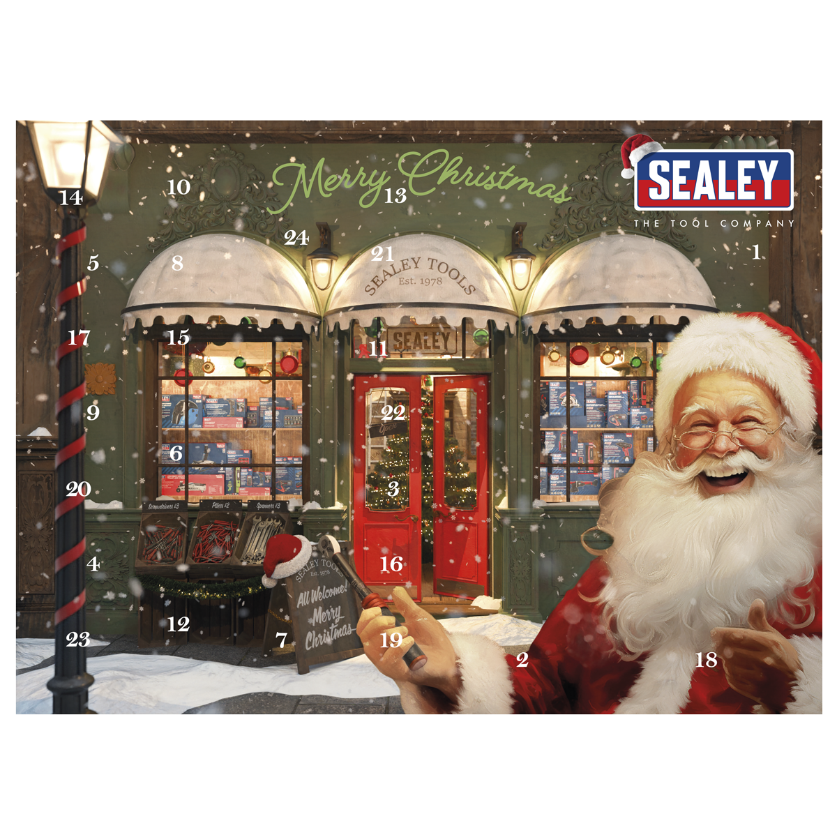 Sealey Premier Advent Calendar Tool Kit 32pc AVC005