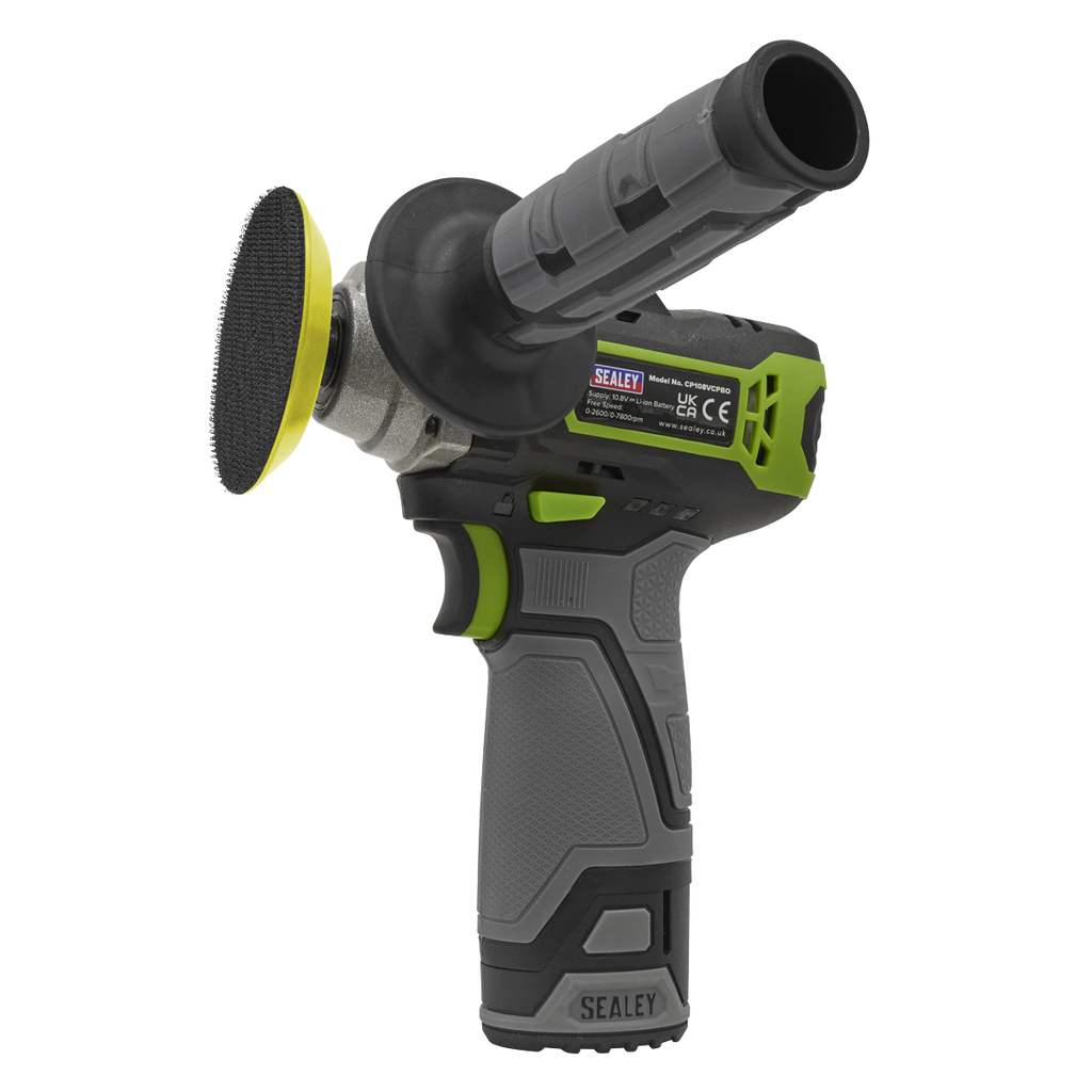 Sealey SV10.8 Series 75mm Cordless Polisher Kit 10.8V 2Ah CP108VCP