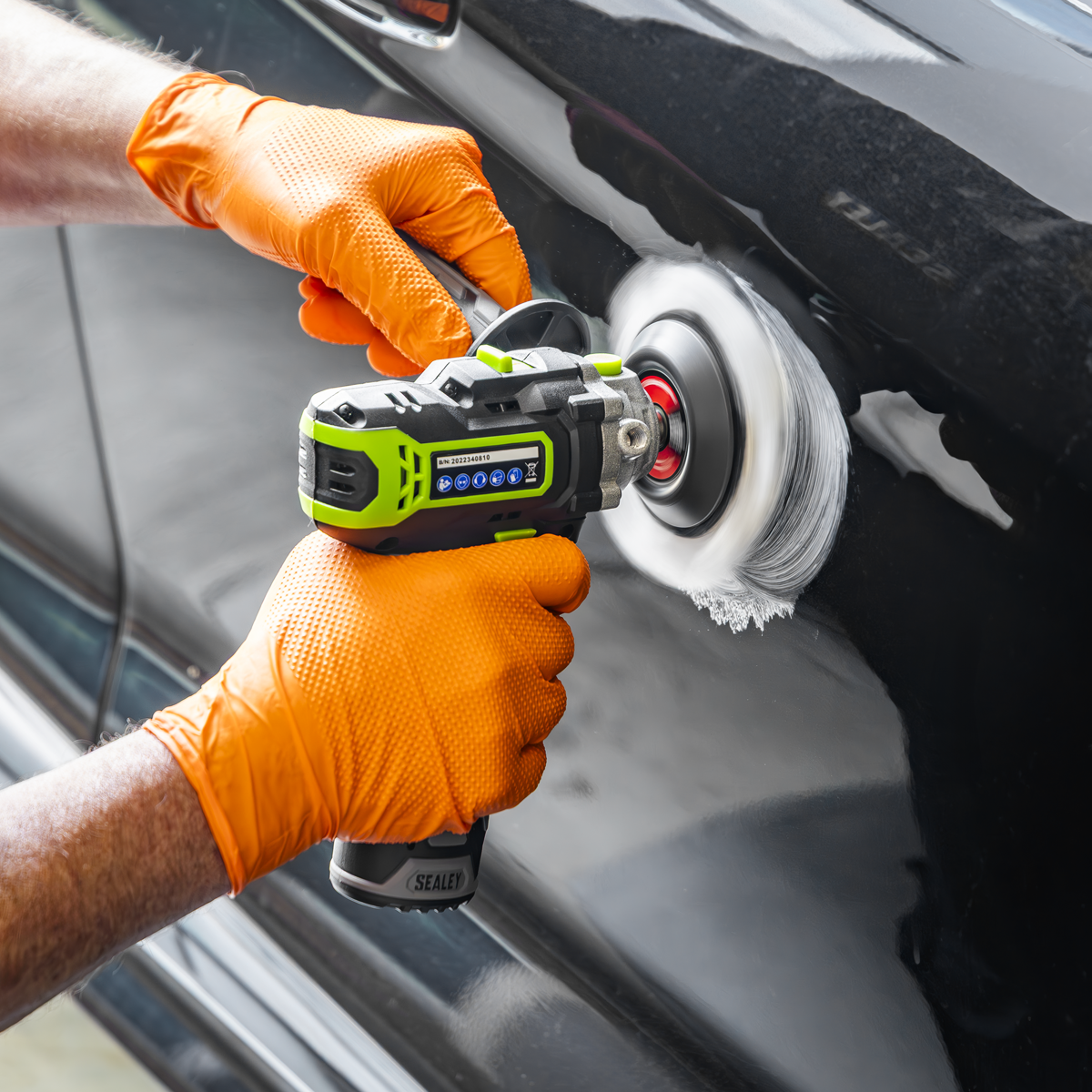 Sealey SV10.8 Series 75mm Cordless Polisher Kit 10.8V 2Ah CP108VCP