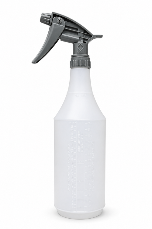 947ml Chemical Resistant Dilution Bottle with Trigger Spray - BostonPlates Autocare Centre