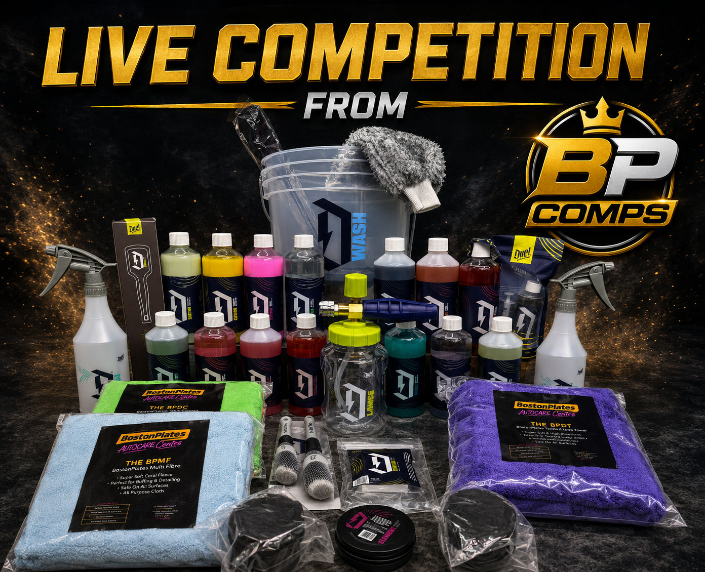 WIN a Show Winner - Ultimate Home Cleaning Kit Including Duel Autocare Products worth over £350